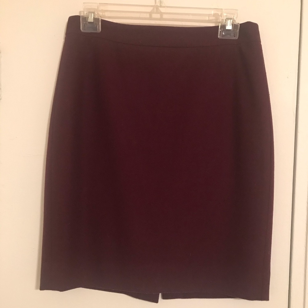 JCrew wool skirt